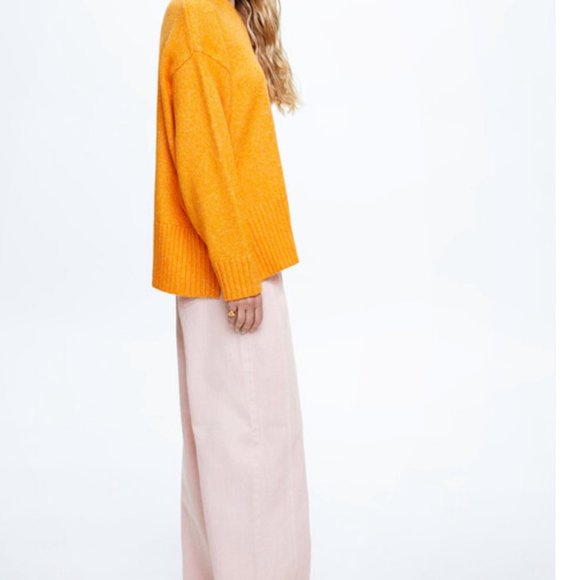 Orange Parfois boxy knit jumper - Picture 2 of 6